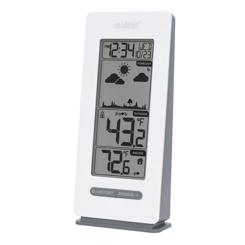 La Crosse Technology 308-1415FCT-NH Battery Operated Monochromatic Digital Forecast Station