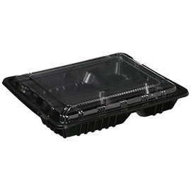 Daikuro Industries Fresh Mate 1572038 Bento Containers, Main Unit and Lid, Large, D, Set of 20