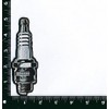 Bayonet Design - Spark Plug Embroidered Patch - Wax Backed