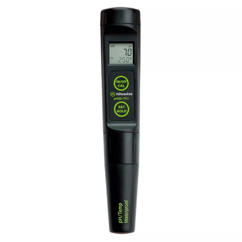 Milwaukee pH55 Waterproof pH Tester with Automatic Calibration