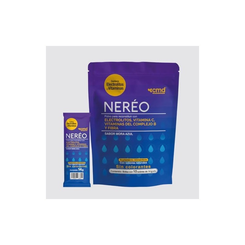 CMD - NERÉO - Electrolitos en Polvo con Vitamina C,
