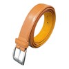 Men's Leather Lined Trouser Belt, 1" Wide, Great for Everyday