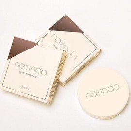 Natinda Oil Paper Powder Pact Stays soft all day Natinda Oil Cut Powder Pact 12g / 기름종이 파우더 팩트 하루종일 보송보송 나틴다 오일컷 파우더 팩트 12g
