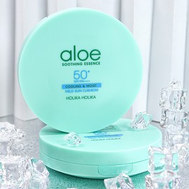 Holika Holika [Holika Holika] Aloe mild sun cushion 25g / [홀리카홀리카] 알로에 마일드 선쿠션 25g