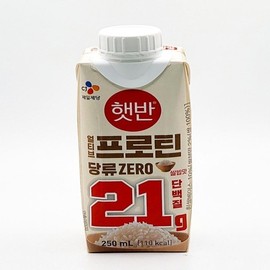 CJ Freshway 씨제이 얼티브 비건 프로틴 쌀밥맛 250ml 12개 CJ Altive Vegan Protein Rice Flavor 250ml 12 Pack