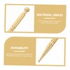 TEHAUX Brass Massage Tool for Deep Tissue Relief Small Acupressure