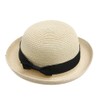 STOBOK Sun Hat, Fashion Women Bowler Hat Women Summer Sun