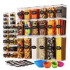Chef's Path 36-Pack BPA Free Plastic Food Storage Containers with