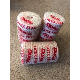 DUKAL 513LF PREMIUM SELF CLOSURE ELASTIC BANDAGE 3" X 5 YDS (3 PACK)