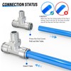 TAILONZ PNEUMATIC 304 Stainless Steel T-Piece 6 mm Pipe OD