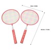 Kids Badminton Racket Set Lightweight Easy Grip Badminton Racquets for
