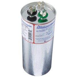 Totaline Replacement - 80 + 5 uf / Mfd 370 / 440 VAC AmRad Round Dual Universal Capacitor , Made in the U.S.A.