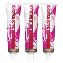 WELLA Professionals Colour Touch 6/4 Dark Blonde Red 60 ml Pack of 3