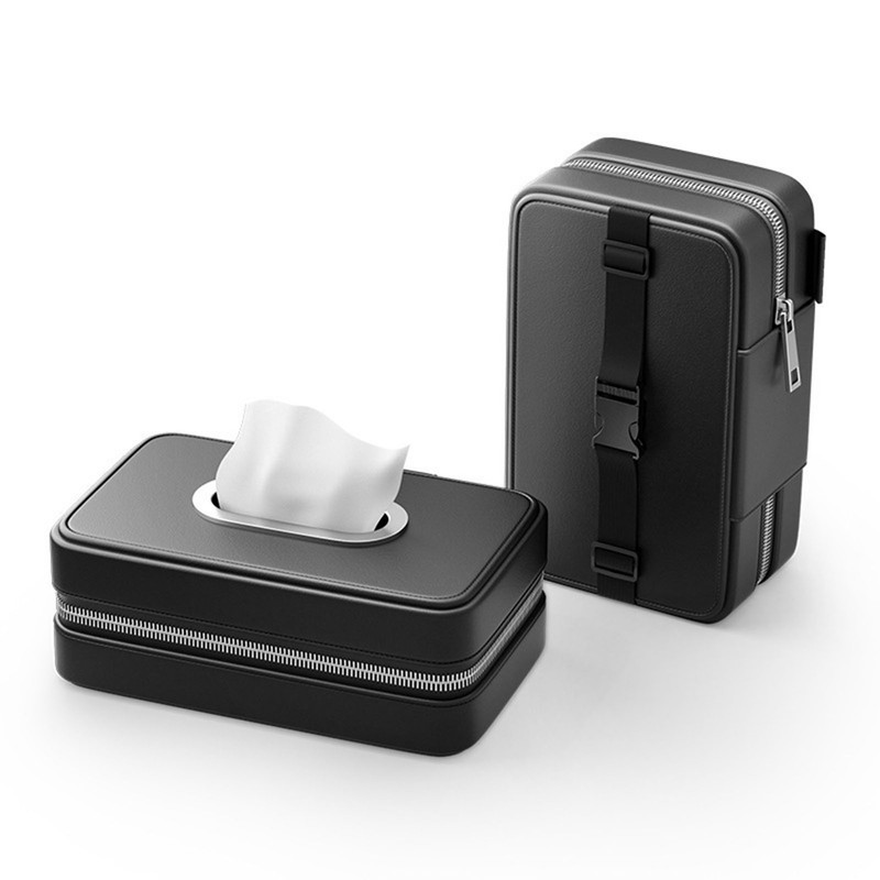 Car Tissue Holder Simple Look Flexible Installation Auto Napkin Holder