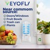 VEYOFLY Fruit Fly Traps for Indoors, Fly Trap Indoor, (2