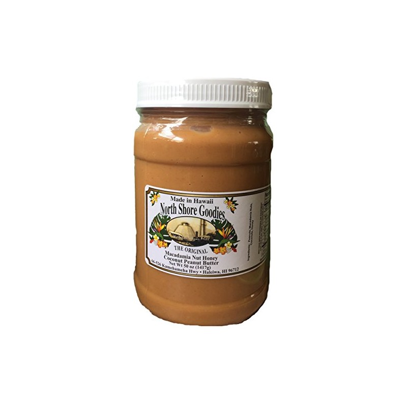 Macadamia Nut Honey Coconut Peanut Butter - 2lbs