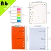 Rancco A6 Planner Inserts to Do List, 90 Pages Colorful