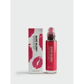 Rosé Blush Tinta Líquida para Labios y Mejillas, Extracto de Betabel y Pétalos de Rosa, Color Rojo Rubí, 100% Natural, 10 ml