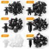 Nartoup For INFINITI 100Pcs Bumper Hood Clips Retainer Rivet Fastener