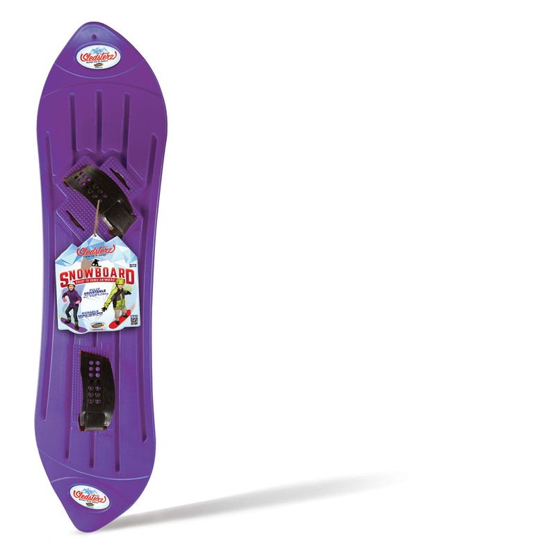 The Original Geospace Sledsterz Kids Beginner Snowboard for Winter Fun