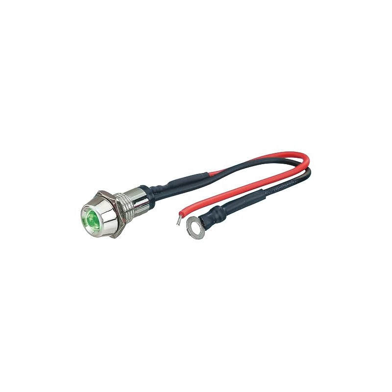 FOLIATEC FT33144 LED Control Light, Power Green Reflector, Dia 10