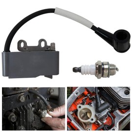 Ignition Coil w/Spark Plug Fit for Echo Hedge Trimmer SRM225 TC210 EB212 GT225 ES210 GT200 HC150, Trimmers Accessories