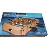 Miniature Wooden Foosball Table, 2 Player, Compact for Travel and