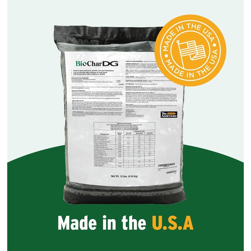 The Andersons BioChar DG Organic Soil Amendment - Covers up