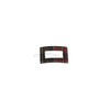 Zac's Alter Ego Cut Out Rectangular Tartan Print Hair Clip