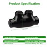 Wengart Black Insulated Splice Connector,2-14 Gauge Aluminum to Copper Wire