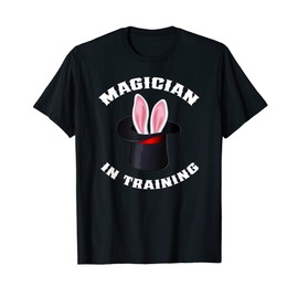 Magician in Training, Magic Hat with Rabbit, Magic Trick Tee