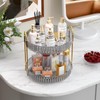 GTI 360° Rotating Makeup Organizer, 2 Tier Bathroom Counter Organizer,Large