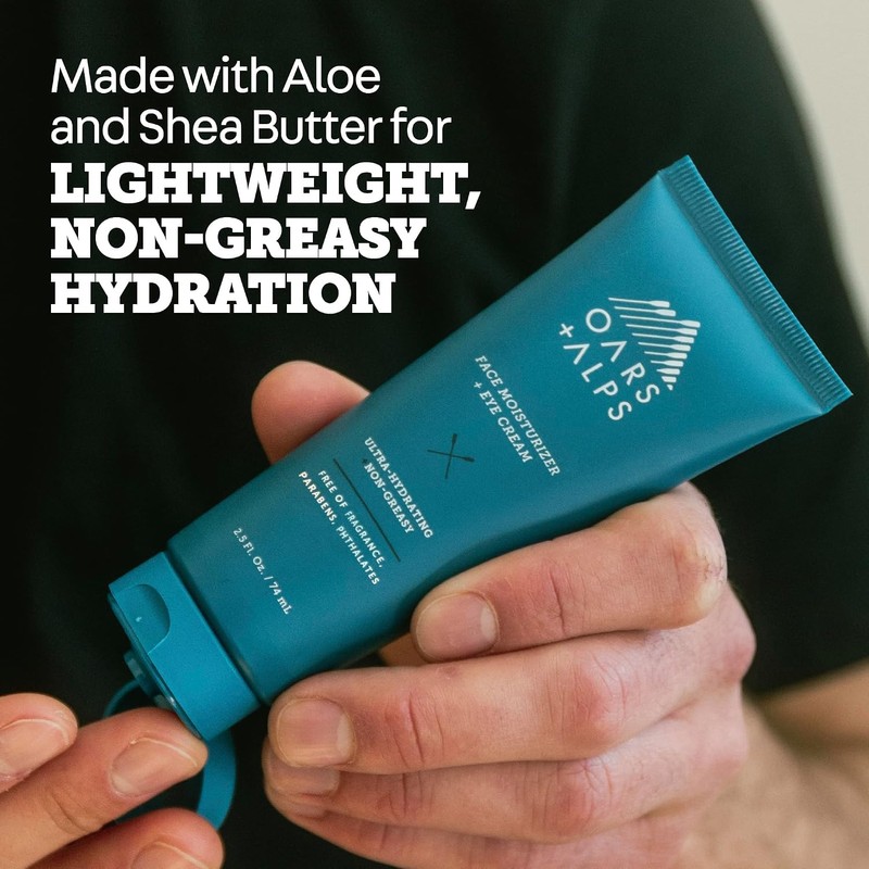 Oars + Alps Daily Natural Face Moisturizer & Eye Cream