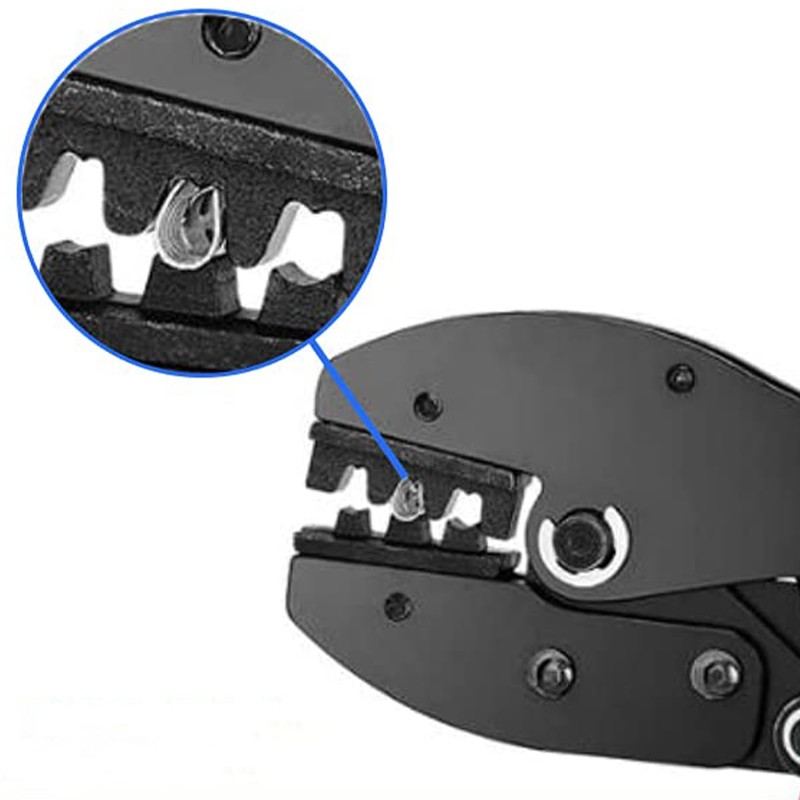 Laroal Photovoltaic Tool Kit, Solar Crimping Set, Including Crimping Tool