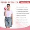 Goproauto Cube Ice Roller for Face, Ice Facial Roller for