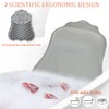 lomonmen Bath Pillow, Ergonomic Neck Pillow, Bathtub Pillow, Bath Mat