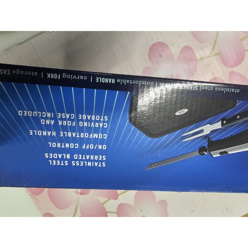 Oster ✨️ Oster Electric Knife With Case - Cut Turkey