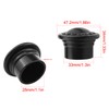Zangc Plastic Curtain Pole End Plug Caps Curtain Rod Stopper