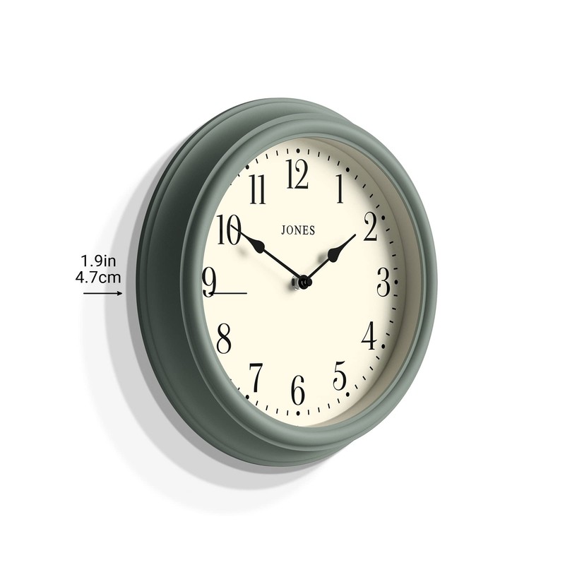 Jones Clocks® Venetian Wall Clock - Round Wall Clock -