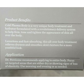 Perricone MD ~ Cold Plasma Body Treatment ~ 8 oz, 237 ml, skin tightening