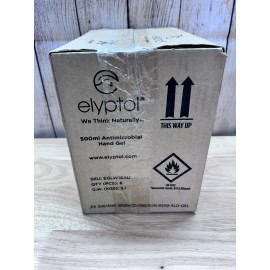 Elyptol BOX OF 6 Eucalyptus Oil Elyptol Antimicrobial Sanitizer Gel 16OZ Vegan Exp 07/23