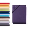 Hometex Premium Textiles Fitted Sheet, 180–200 x 200 cm, Jersey