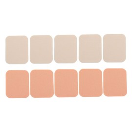 TOVINANNA 10pcs Square Puff Makeup Tool Makeup Puff for Women Makeup Sponge Flat Square Tool Makeup Pads for Female Makeup Puffs Sponges Powder Puff Square Face Makeup Puff Synthetic Sponge