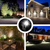 T-SUN Solar Spotlights, 2-in-1 Solar Landscape Spotlights with 9.8ft Cable,