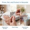 Clear Ball Silicone Corner Protectors 15 Pack Soft Edge Guard