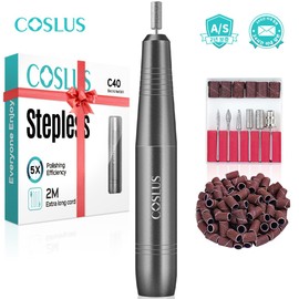 COSLUS Nail Drill Nail Grooming Tool for Toenail Care - Home and Professional Nail Art Salon