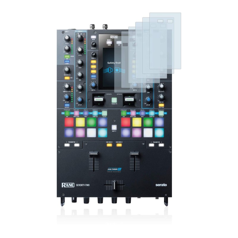Savvies Screen Protectors for Rane Seventy-Two Ultra Transparent Pack of