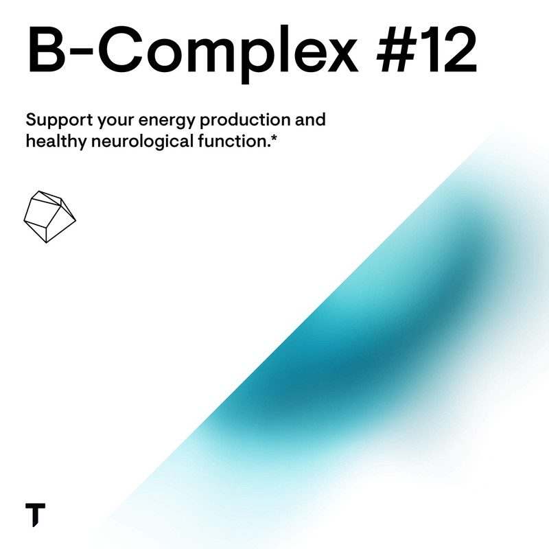 THORNE - B-Complex #12 - Vitamin B Complex with Active
