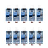 Fasizi 10pcs Digital Light Intensity Sensor Module Photo Resistor Photoresistor