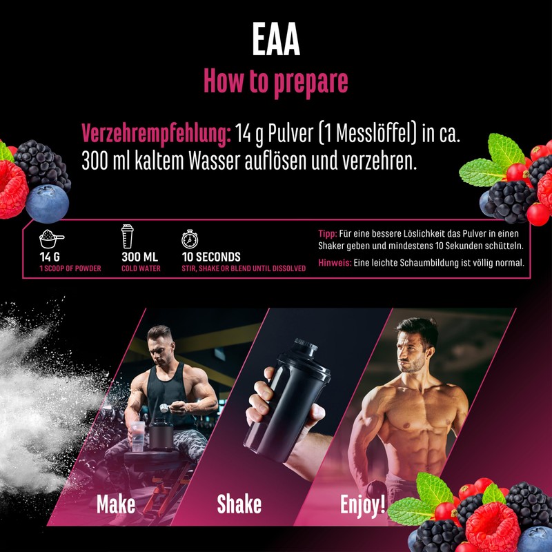 Gen German Elite Nutrition EAA Powder - 532 g -